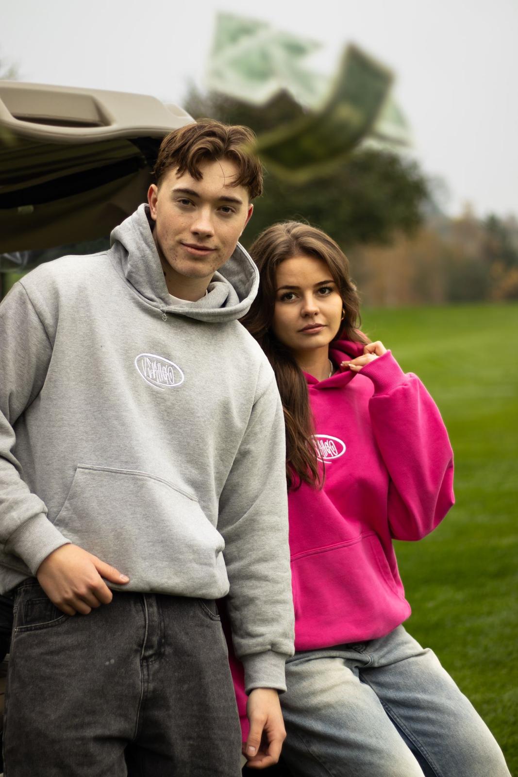 MONEYMAKERS HOODIE GREY