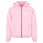 FLUFFY ZIPPER CLEAN - Soft Pink
