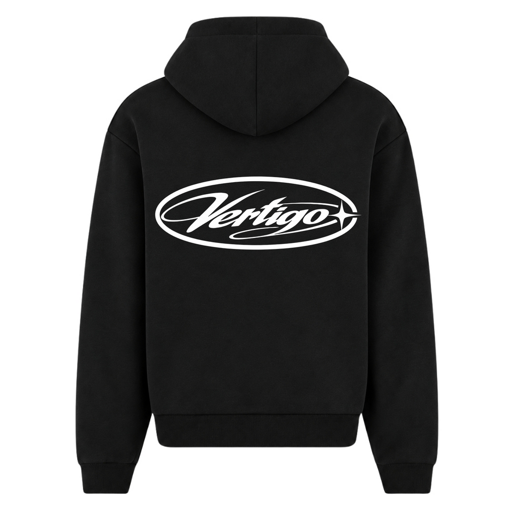 FLUFFY ZIPPER - Black - Rueckseite
