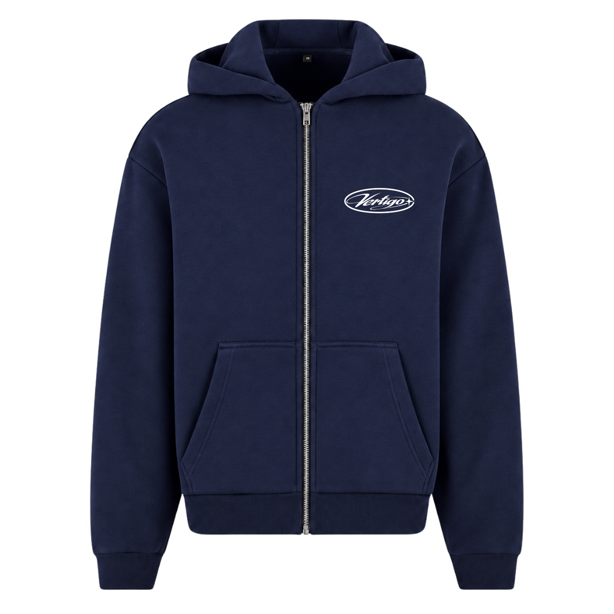 FLUFFY ZIPPER - Navy