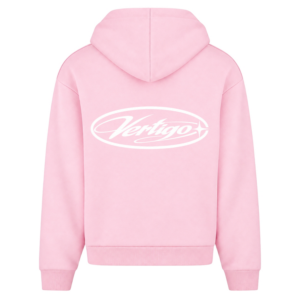 FLUFFY ZIPPER - Soft Pink - Rueckseite