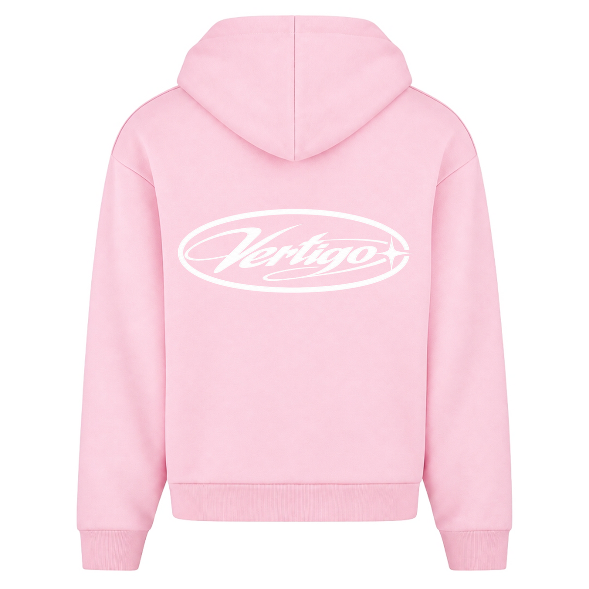 FLUFFY ZIPPER - Soft Pink - Rueckseite