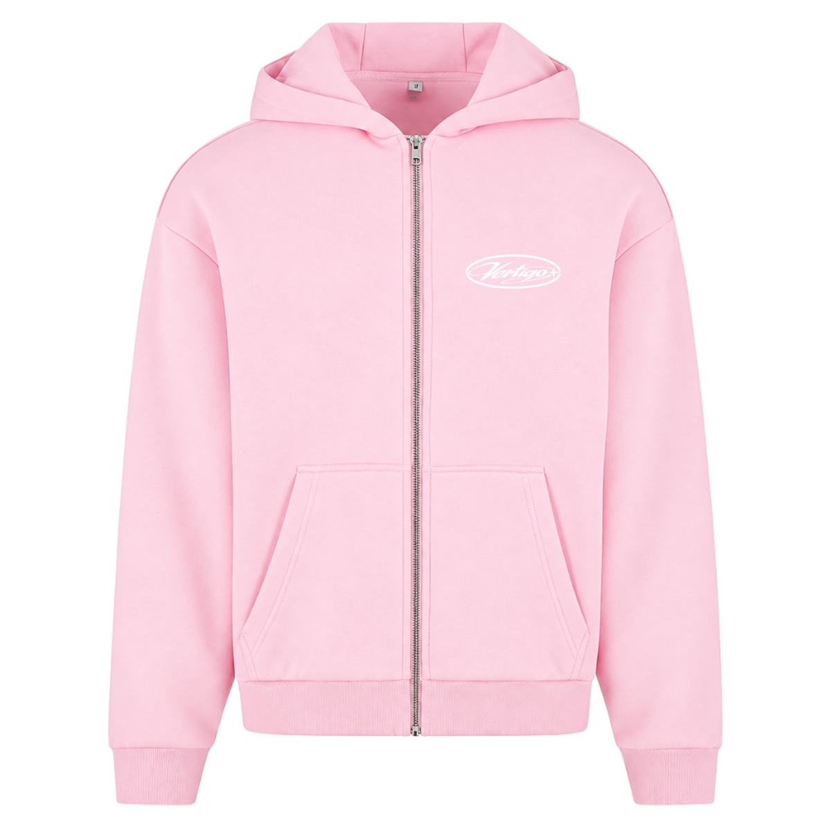 FLUFFY ZIPPER - Soft Pink