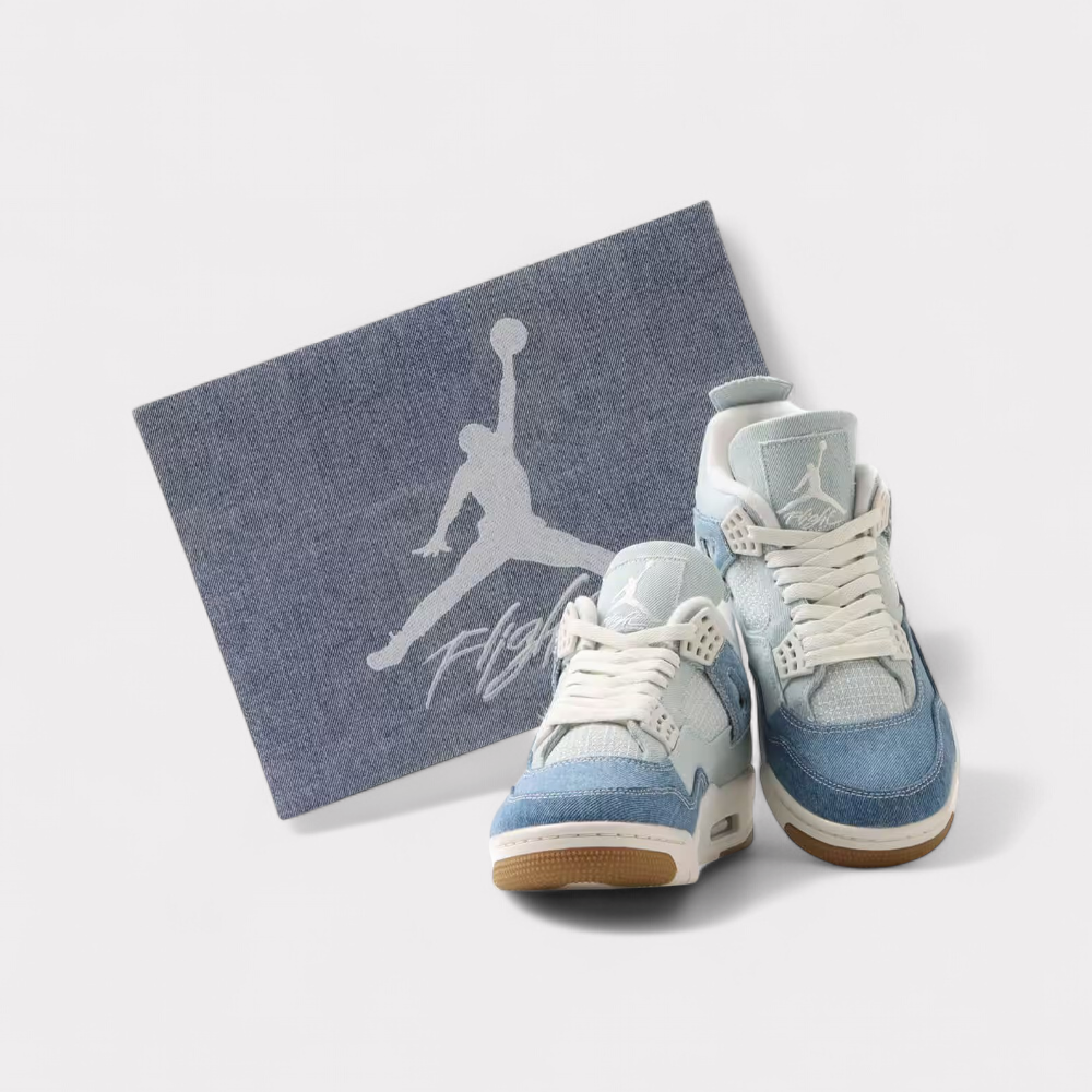 Nike Jordan 4 - Denim Worn Blue